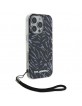 Karl Lagerfeld iPhone 16 Pro Max Case Zebra Cord Purple