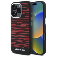 AMG Mercedes iPhone 16 Pro Hülle Case MagSafe Graphics Schwarz