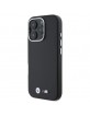 BMW iPhone 16 Pro Hülle Case Silikon M Smooth Schwarz