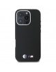 BMW iPhone 16 Pro Case Silicone M Smooth Black