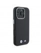 BMW iPhone 16 Pro Case Silicone M Smooth Black