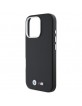 BMW iPhone 16 Pro Hülle Case Silikon M Smooth Schwarz