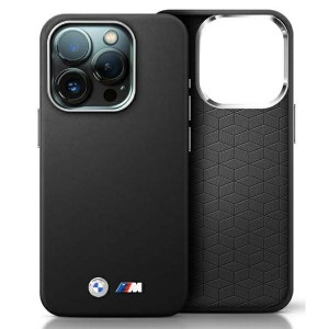 BMW iPhone 16 Hülle Case Silikon M Smooth Schwarz