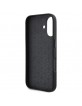 BMW iPhone 16 Hülle Case Carbon Wrapped Metal Schwarz