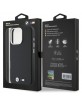 BMW iPhone 16 Pro Max Case Silicone M Smooth Black