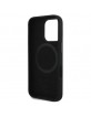 BMW iPhone 16 Pro Case MagSafe Silicone M Cut Tricolor Black