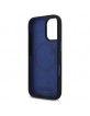 BMW iPhone 16 Case MagSafe Hexagon Blue Line Black