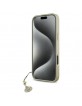 Guess iPhone 16 Pro Hülle Case Cover 4G Charms Braun