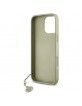 Guess iPhone 16 Pro Hülle Case Cover 4G Charms Braun