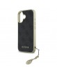 Guess iPhone 16 Plus Hülle Case Cover 4G Charms Schwarz