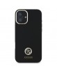 Guess iPhone 16 Case Silicone 4G Rhinestone Diamond Black