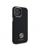 Guess iPhone 16 Case Silicone 4G Rhinestone Diamond Black