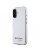 Karl Lagerfeld iPhone 16 Hülle Case Hotel RSG Silber