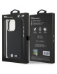 BMW iPhone 16 Pro Hülle Case M Wrapped Metal Kevlar Schwarz