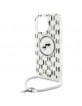 Karl Lagerfeld iPhone 16 Pro Case Magsafe Cord Strap Transparent