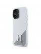 Karl Lagerfeld iPhone 16 Case Magsafe Initial White