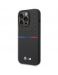 BMW iPhone 15 Pro Max Hülle Case Silikon Pattern Schwarz