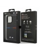 BMW iPhone 15 Pro Max Hülle Case Silikon Pattern Schwarz