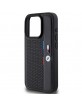 BMW iPhone 15 Pro Hülle Case M Perforated Tricolor Schwarz