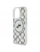 Karl Lagerfeld iPhone 16 Pro Case MagSafe Head Silver