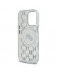 Karl Lagerfeld iPhone 16 Pro Case MagSafe Head Silver