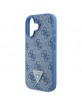 Guess iPhone 16 Hülle Case Cover 4G Strass MagSafe Blau