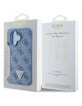 Guess iPhone 16 Hülle Case Cover 4G Strass MagSafe Blau