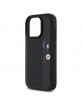 BMW iPhone 16 Pro Max Case M Perforated Tricolor Black