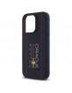 Red Bull iPhone 15 Pro Case MagSafe Silicone Vertical Logo Blue