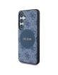Guess Samsung S25+ Plus Hülle Case MagSafe 4G Classic Blau