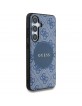 Guess Samsung S25+ Plus Hülle Case MagSafe 4G Classic Blau