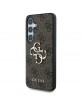Guess Samsung S25+ Plus Hülle Case Big 4G Logo Braun