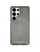 Karl Lagerfeld Samsung S25 Ultra Hülle Case Rhinestones Karl Head Schwarz