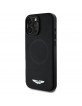 Aston Martin iPhone 16 Pro Max Hülle Case MagSafe Silikon Schwarz