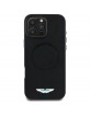 Aston Martin iPhone 16 Pro Max Hülle Case MagSafe Silikon Schwarz