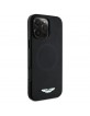 Aston Martin iPhone 16 Pro Max Hülle Case MagSafe Silikon Schwarz