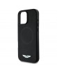 Aston Martin iPhone 16 Pro Max Hülle Case MagSafe Silikon Schwarz