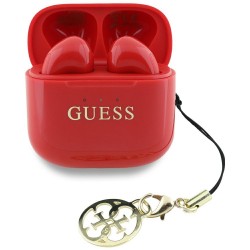 Guess In-Ear Headphones TWS IPX5 Charm Red