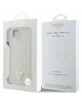 Guess iPhone 16e Grained Peony MagSafe Hülle Case Beige