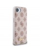 Guess iPhone 16e Peony Script Logo MagSafe Hülle Case Braun