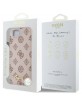 Guess iPhone 16e Peony Script Logo MagSafe Hülle Case Braun