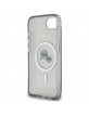 Karl Lagerfeld iPhone 16e Case Karl + Choupette MagSafe Black