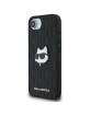 Karl Lagerfeld iPhone 16e Case Choupette Head Pin Black