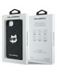 Karl Lagerfeld iPhone 16e Case Choupette Head Pin Black