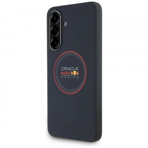 Red Bull Samsung A36 Hülle Case Meshed Logo Red Ring Blau