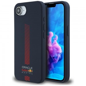 Red Bull iPhone 16e Case Silicone Powerbar MagSafe Blue