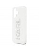 Karl Lagerfeld iPhone 16 Hülle Case Rhinestones Transparent