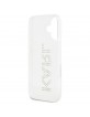 Karl Lagerfeld iPhone 16 Hülle Case Rhinestones Transparent