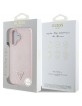 Guess iPhone 16 Hülle Case Grained Peony MagSafe Rosa