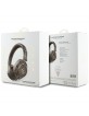 Guess Bluetooth Over-Ear Headphones ENC Metal 4G Logo Brown